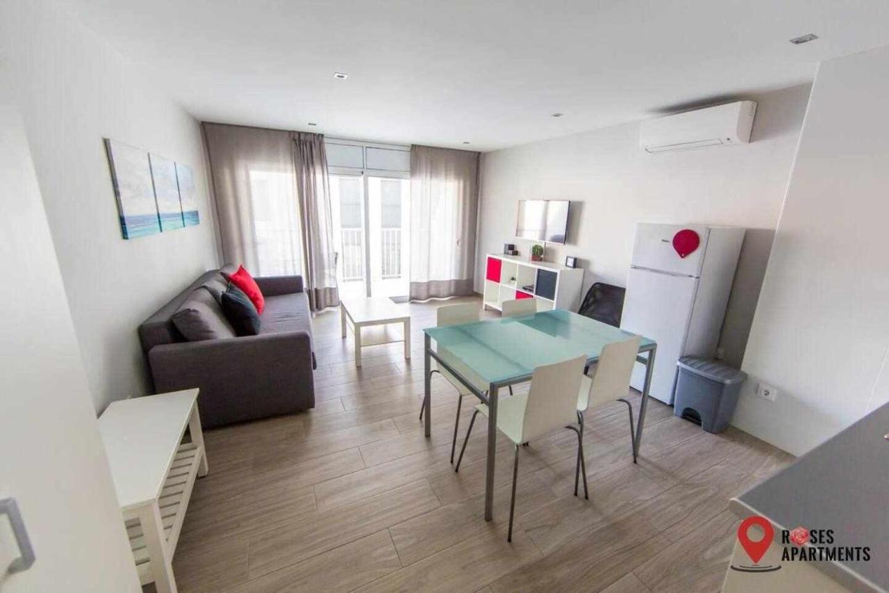 Roses Apartments 1 - Vista Mar Lateral - 1Habitacion Eksteriør bilde